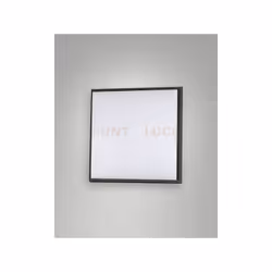 Lampada LED da soffitto particolarmente sottile, ha un’altezza di solo 50 mm. Struttura in alluminio. Grazie alla sua forma q ...