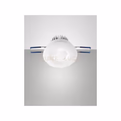Incasso di piccole dimensioni in alluminio biancoparticolarmente adatto all’illuminazione decorativadi interni e aree di atte ...