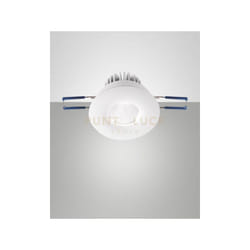Sigma system incasso bianco tondo fisso a led 7W 3000K 800LM IP40 D.8,2CM