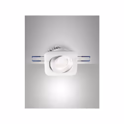 Incasso di piccole dimensioni in alluminio biancoparticolarmente adatto all’illuminazione decorativadi interni e aree di atte ...