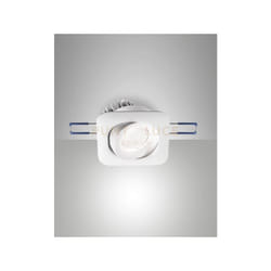 Sigma system incasso quadrato orientabile a led 7W 3000K 800LM IP40