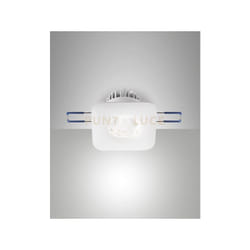Sigma system incasso bianco quadrato fisso a led 7W 3000K 800LM IP40