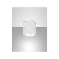Fabas Luce - smooth spot bianco 1 luce attacco GU10 IP44 in alluminio