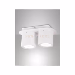 Spot luce con portalampada per lampadina GU10LED non fornita, permettendo così di scegliere l’otticapiù congeniale. Progettat ...