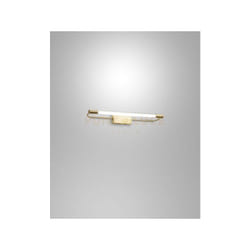 Fabas Luce - rapallo applique ottone satinato L.40CM in metallo e metacrilato a led 3000K - 10W - 1150 lm