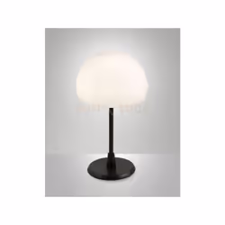 Lampada da tavolo struttura in metallo e vetro soffiato composto da 1 luce con attacco G9, lampadina inclusa, Regolazione luc ...