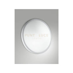 Fabas Luce - plaza plafoniera bianca D.30CM a led 3000K - 12W - 1100 lm IP41