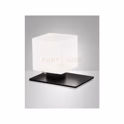 Lampada da tavolo struttura in metallo e vetro soffiato composto da 1 luce con attacco G9, lampadina inclusa, Regolazione luc ...