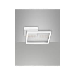 Bard applique bianca 1 luce a led 3000K - 22W - 2160 lm dimmerabile c/access.