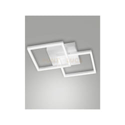 Bard applique bianca 2 luci a led 3000K - 39W - 3880 lm dimmerabile c/acc.