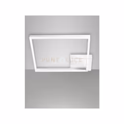 Plafoniera Bard a LED 3000K - 39W - 3880 lm, dimmerabile a taglio di fase, IP20. Compatibile con l’utilizzo di comandi vocali ...