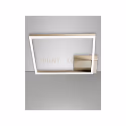 Plafoniera Bard a LED 3000K - 39W - 3880 lm, dimmerabile a taglio di fase, IP20. Compatibile con l’utilizzo di comandi vocali ...