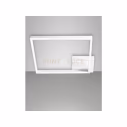 Plafoniera bianca a LED 4000K - 39W - 4050 lm. LED dimmerabile a taglio di fase, IP20. Compatibile con l’utilizzo di comandi ...