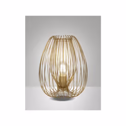 Lampada da tavolo decorativa in metallo, disponibile in 3 colori. Composta da 1 luce con attacco E27 (lampadina non inclusa). ...