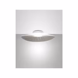 Plafoniera bianca piccola dimmerabile a taglio di fase. 3000K - 24W - 4000 lm. IP20, classe C. Compatibile con l’utilizzo di  ...