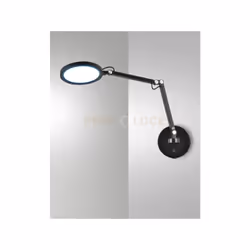 Applique da lettura dotata di cavo con interruttore e spina, Regolazione luce al tocco, orientabile, a LED CCT 3000K - 4000K ...