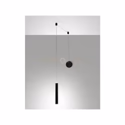 Lampada a sospensione a LED 3000K - 6,5W - 720 lm. Struttura in metallo e metacrilato in 3 diversi colori. Dimmerabile a step ...