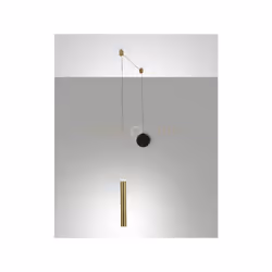 Lampada a sospensione a LED 3000K - 6,5W - 720 lm. Struttura in metallo e metacrilato in 3 diversi colori. Dimmerabile a step ...