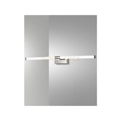 Fabas Luce - ago applique cromo da specchio a led 3000K - 14W - 840 lm L.61,5CM IP44