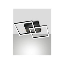 BARD APPLIQUE NERA 2 LUCI A LED 3000K - 39W - 3880 lm DIMMERABILE