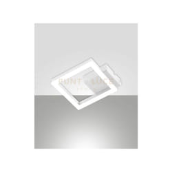Fabas Luce - bard applique bianca 1 luce 3000K - 11W - 1080 lm, 17CM dimmerabile