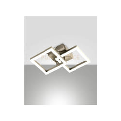 Fabas Luce - bard applique oro opaco 2 luci a led 3000K - 21W - 2160 lm dimmerabile
