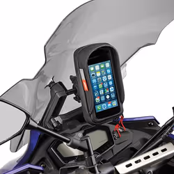 Borsa GIVI Navi 3,5 pollici con protezione solare con supporto a specchio