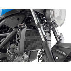 Protezione GIVI per radiatori ad acqua e olio in acciaio inox, nero per Suzuki SV 650 (16-21), nero