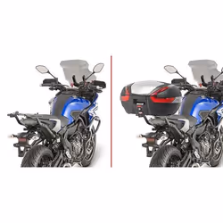 GIVI Top Case Carrier per Monokey o Monolock Case f. Yamaha MT-07 Tracer (16-19)/ Tracer 700 (20-21)