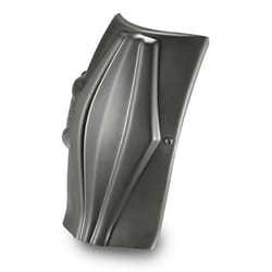 GIVI Copriruota Posteriore Universale ABS, nero per montaggio con kit specifico (RM_ _ _KIT), nero