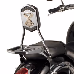 GIVI Sissy bar con portatore, nero per Honda CMX 500 Rebel (17-21), nero