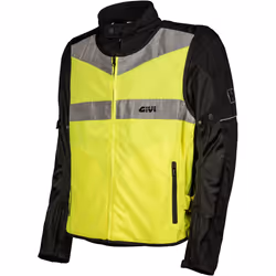 Givi Trekker Gilet, nero-giallo, dimensione L XL per uomo - Vista aggiuntiva 2