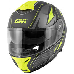 GIVI X.21 Challenger Shiver Casco, nero-giallo, dimensione XS per uomo