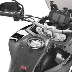GiVI Tank Attachment per Tanklock/TanklockED Tank Bags per VOGE VALICO 500DS (20-21), nero