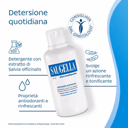 Saugella Dermo Liquido Sapone Intimo 500 Ml - Vista aggiuntiva 4