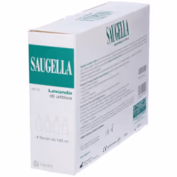 Saugella Attiva Lavanda Vaginale Antibatterica Antimicotica pH 4.5 4 Flaconcini da 140 ml - Vista aggiuntiva 4