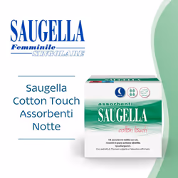 SAUGELLA Cotton Touch Notte 12 pz Assorbenti