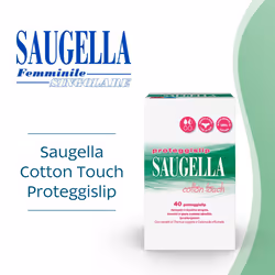 Saugella Cotton Touch Assorbenti Proteggislip 40 Pezzi