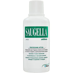 Saugella Attiva Detergente Intimo Estratti Naturali Timo E Salvia Antibatterico 500 ml