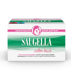 Saugella Cotton Touch Assorbente Post Parto 10 Pezzi