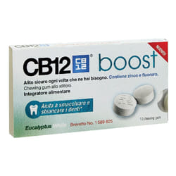CB12® Boost Eucaliptus White 10 pz Gomme masticabili