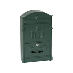 Arregui - Residencia D-2151/V Cassetta Postale Individuale di Stile Classico in Alluminio, Dimensione m (din A4 e Riviste), Verde