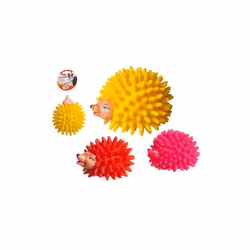 Giochi riccio per cani Camon Resistenti con squeaker interno. Sono adatti come azione massaggiante per denti e gengive. Color ...
