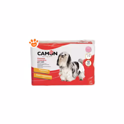 Pannolini usa e getta, ideali per cani incontinenti, malati o in convalescenza. Perfetti anche per le cagne in periodo di cal ...
