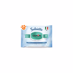 Dog & Cat Salviette Muschio Bianco Dog & Cat Salviette Muschio Bianco - Confezione Da 40 Salviette - Camon