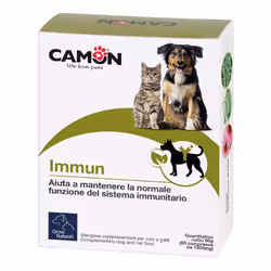 Immun rafforza le difese immunitarie di cani e gatti, sia cuccioli che adulti
