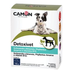 Detoxivet Integratore per Digestione dei Cani e Gatti 60 Compresse