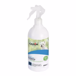 Camon Leis Spray è una lozione protettiva che crea un effetto barriera e tiene lontani gli insetti da cani e gatti.