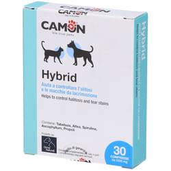 Camon Hybrid Integratore per Alitosi dei Cani/Gatti 30 Compresse