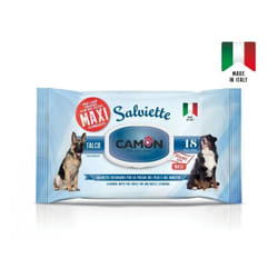 Salviette Maxi Talco - 18 Pezzi, Una Dimensione 600 g - Camon